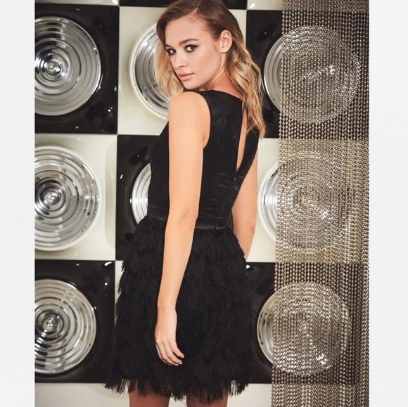 Lipstick London COCO FRINGED MINI DRESS - Picture 8 of 8